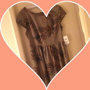 Peacock Feather Dress