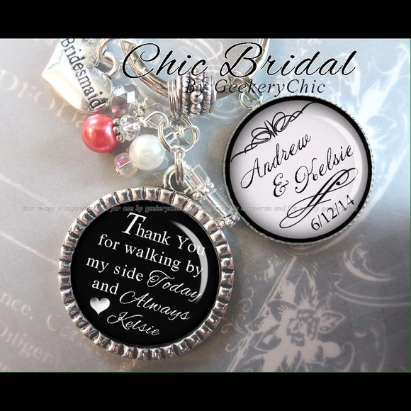 Bridesmaid or maid of honor personalized wedding - Picture 1 of 1