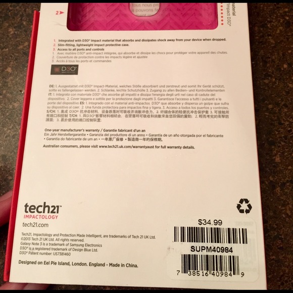 Samsung Note 3 Impact proof case - Picture 3 of 3