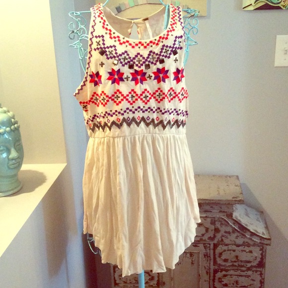 Free people embroidered tunic