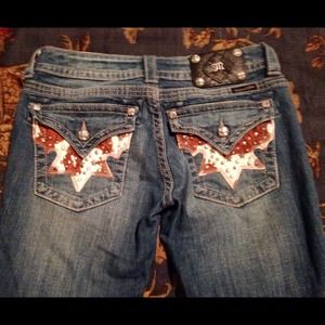 Miss Me Jeans Size 27 and 28 boot cut.