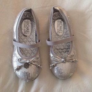Michael Kors sequin ballet flats - sz 11!