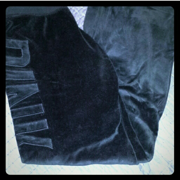 Pink Vs Velour Sweats.