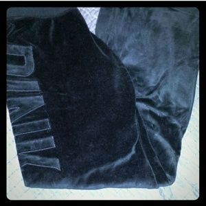 Pink Vs Velour Sweats.