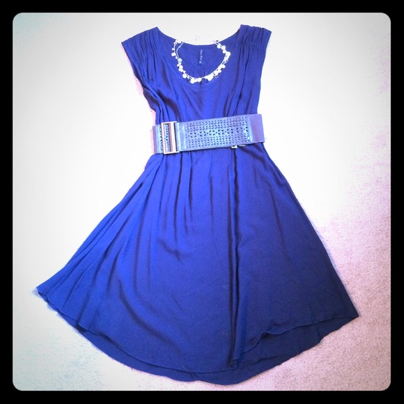 SOLD 🎯 Boutique Navy Dress