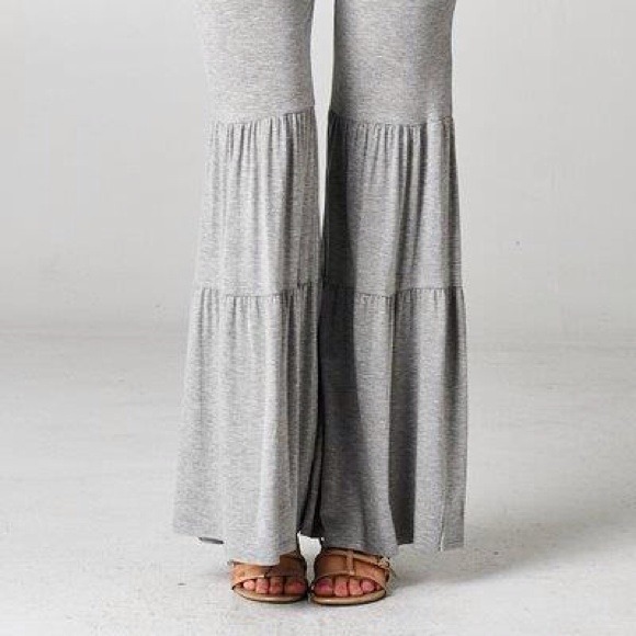 Ruffled palazzo pants - 1x