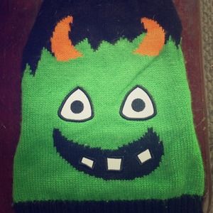 Monster dog sweater