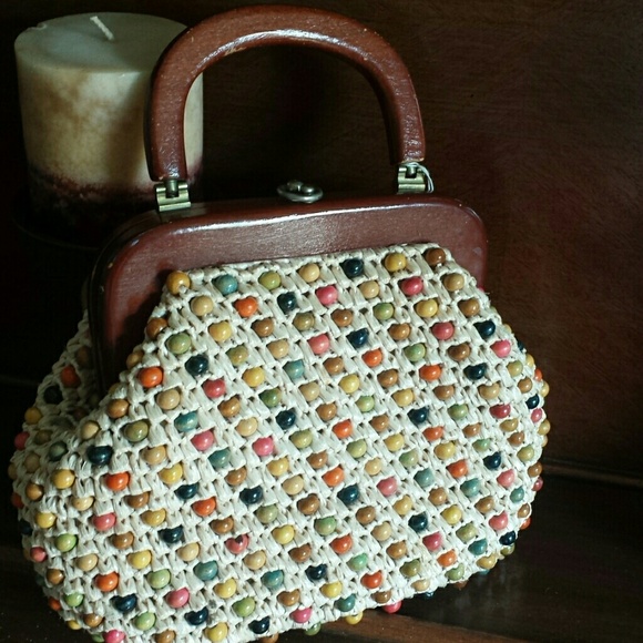 SOLD in Janine's bundle!! Vintage macrame' - Picture 2 of 4