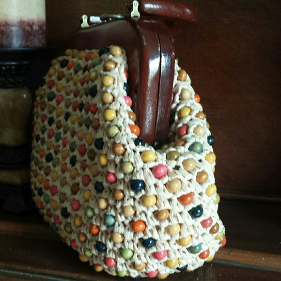 SOLD in Janine's bundle!! Vintage macrame' - Picture 3 of 4