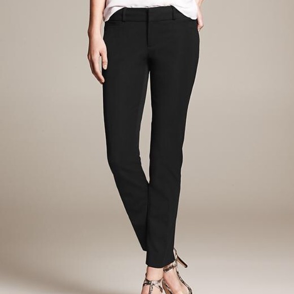 Banana Republic Sloan black pants🎉 like new!💖💖