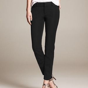 Banana Republic Sloan black pants🎉 like new!💖💖