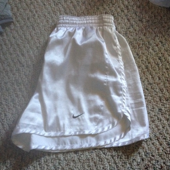 White Nike Shorts