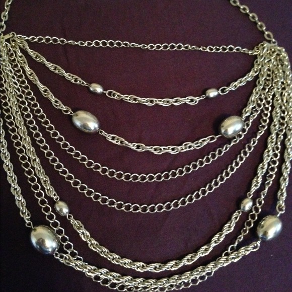 Silver necklace
