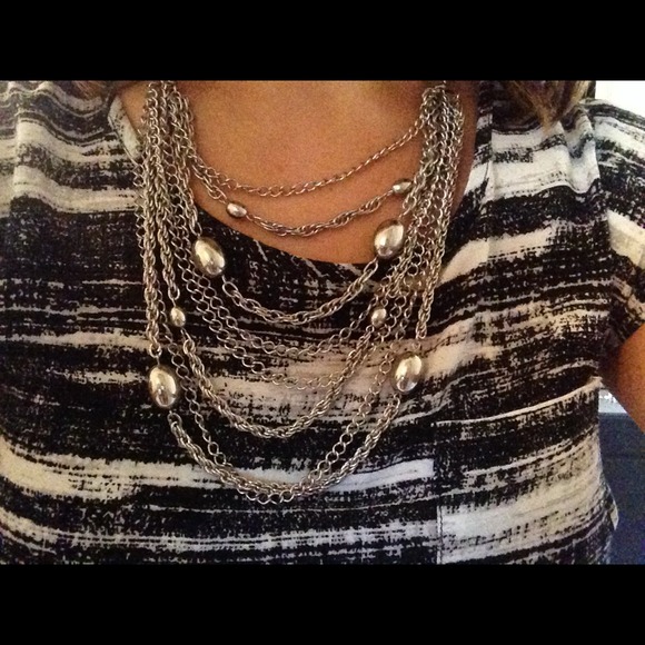Silver necklace - Picture 2 of 3