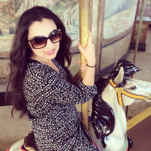 Black And White Hearts Dress