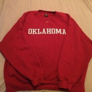 Vintage Oklahoma Nike Sweatshirt *Very Rare*