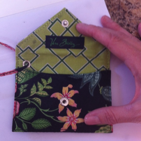 Vera Bradley business card holder