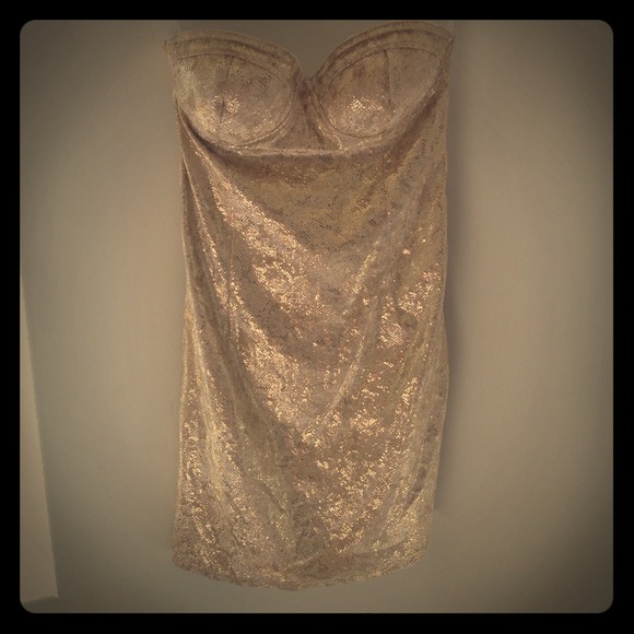 ✨Sexy Gold snake pattern short dress✨