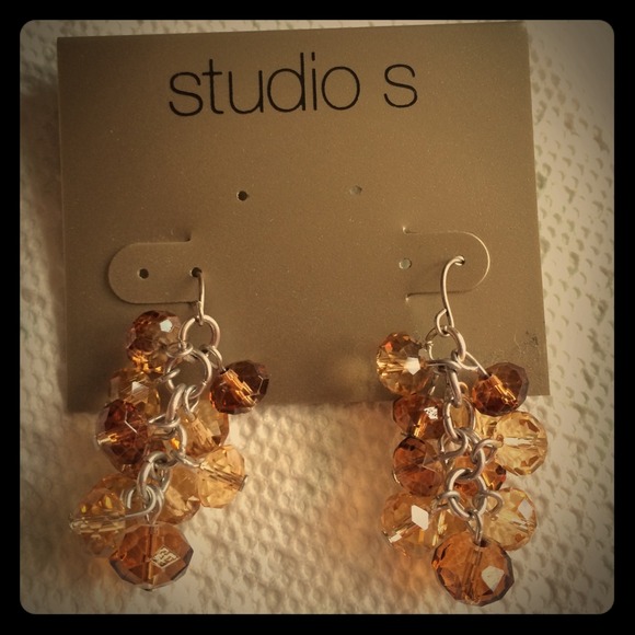 Studios S cluster earrings