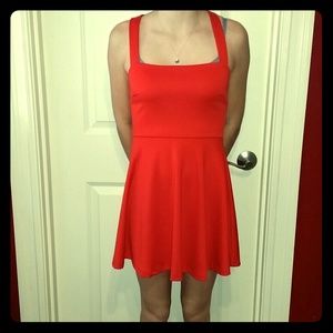 Casual Red Dress
