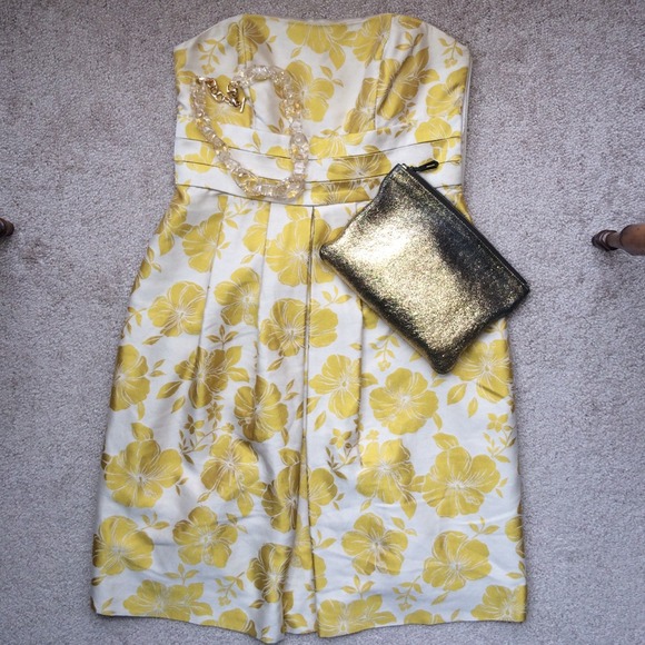 Ann Taylor Strapless Dress - Picture 2 of 4