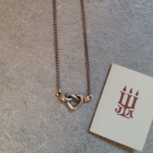 James Avery heart knot necklace!!💕