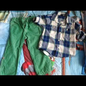Boys size 3 gap linen set