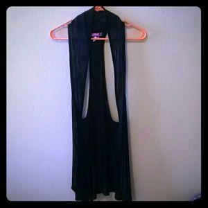 Black cloth vest