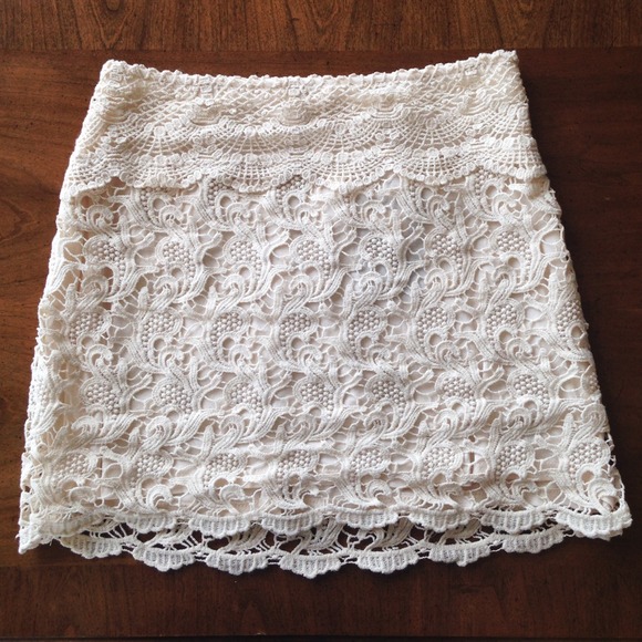 Urban Outfitters Dresses & Skirts - Lace Bodycon Skirt