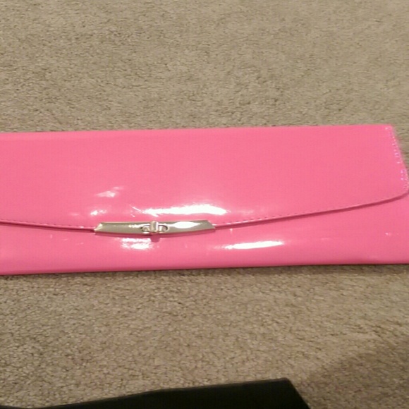 Pink clutch