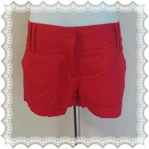 Red Dress Shorts