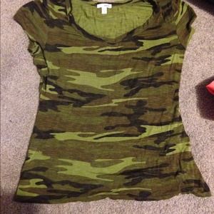Camo shirt! Has been worn 2 times