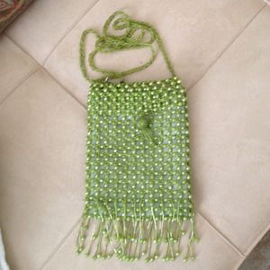 Bijoux Terner cross body sexy bag , trendy green