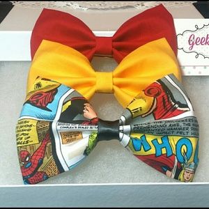 Marvel Comic Hair Bow Set