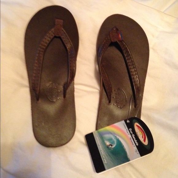 Rainbow Brand Flipflops NWT