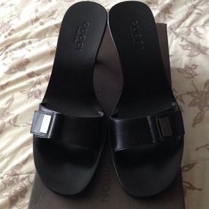 Gucci Open Toe Mule