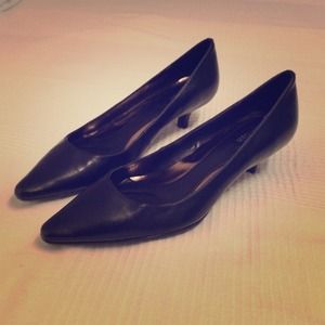 Calvin Klein Black Kitten Heels