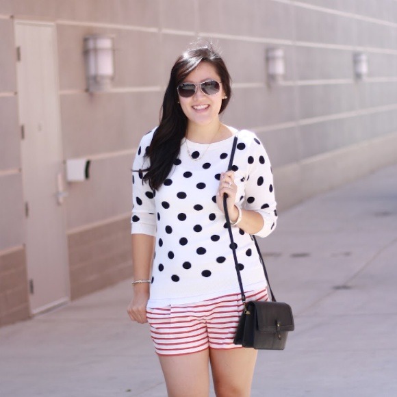 Old navy polkadot sweater