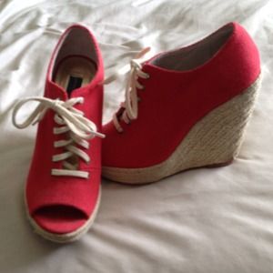 Steven by Steve Madden Peep-Toe Wedges