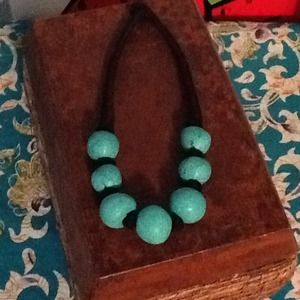 Turquoise Beaded Necklace