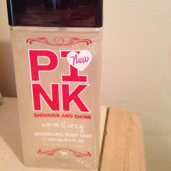 PINK shimmer and shine sparking body mist