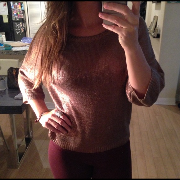 REMAIN BRONZE SWEATER TOP - Picture 2 of 4