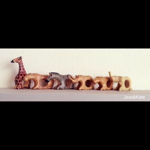 ❤️Cute Safari theme Napkin holder❤️