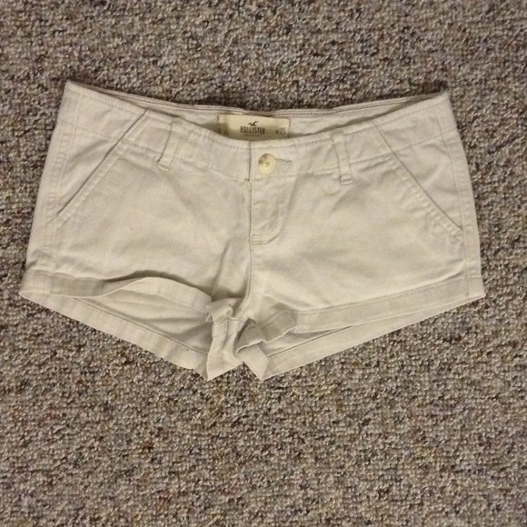 Khaki Hollister Shorts