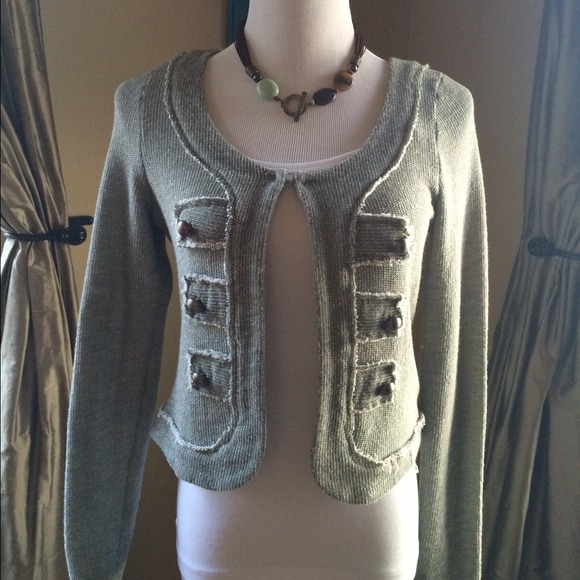 Military style soft suit jacket. So stylish! - Picture 2 of 3