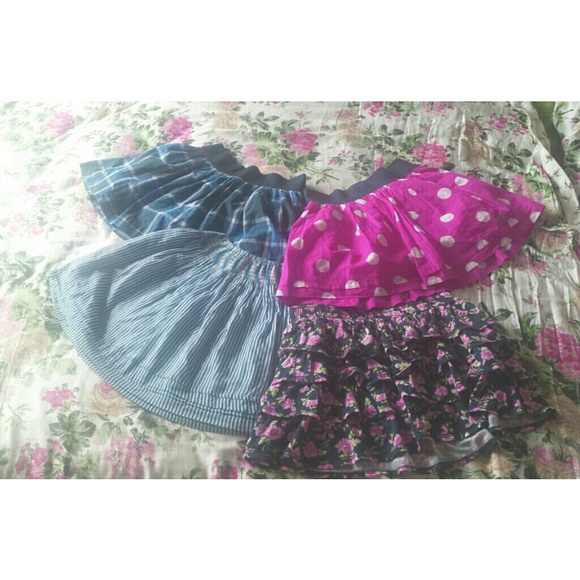 Four skater skirts for $20!