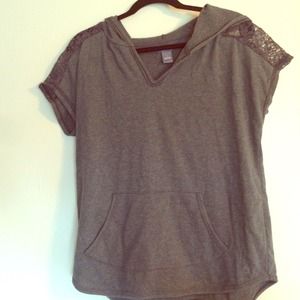 SALE! AERIE cap sleeve sweatshirt NWT