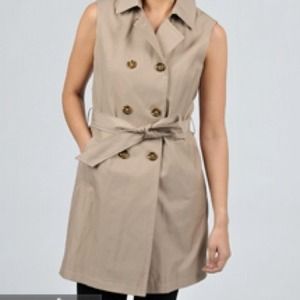 Tommy Hilfiger Jackets & Coats - Tommy Hilfiger sleeveless trench Tommy Hilfiger Jackets & Coats - Tommy Hilfiger sleeveless trench
