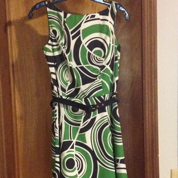 Multi print dress