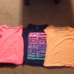 Bundle of 3 AE tee's